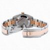 Replica Rolex Datejust 18k Rose Gold 2-Tone Oyster Bracelet Black Dial - Image 7