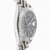 Replica Rolex Datejust 41mm Jubillee SS Rhodium Grey Dial Stick Markers - Image 6