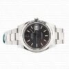 Replica Rolex Datejust 41mm 18k White Gold Flat Three Piece Links Fluted Bezel Rhodium Grey Dial Stick Markers - Image 7