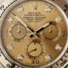 Replica Rolex Cosmograph Daytona 18k 2-tone Diamonds Gold Dial - Image 7
