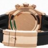 Replica Rolex Cosmograph Daytona Rose Gold with Pink Dial Diamond Marks Rubber Band - Image 8