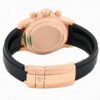 Replica Rolex Cosmograph Daytona Rose Gold with Pink Dial Diamond Marks Rubber Band - Image 9