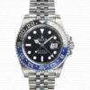 Replica Rolex GMT-Master II Jubilee SS Blue/Black Ceramic Bezel