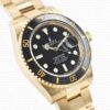 Replica Rolex Submariner 41mm 18K Yellow Gold Wrap 904L Steel Black Dial Ceramic Bezel 126618ln - Image 6