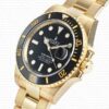 Replica Rolex Submariner 41mm 18K Yellow Gold Wrap 904L Steel Black Dial Ceramic Bezel 126618ln - Image 5