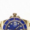 Replica Rolex Submariner 18k Gold Blue dial Ceramic Bezel - Image 4