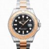 Replica Rolex Yacht-Master II SS / Rose Gold Black Ceramic Bezel