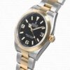 Replica Rolex Explorer I 36mm 2-Tone Black Dial 904L Steel/ 18K Yellow Gold - Image 6