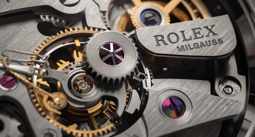 Rolex Milgauss Anti-Magnetic System
