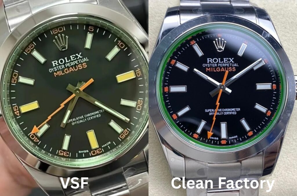VSF vs Clean Factory Milgauss: A Detailed Comparison